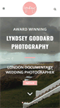 Mobile Screenshot of lyndseygoddard.com